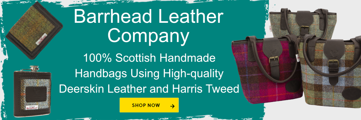 Barrhead Leather Company - Harris Tweed