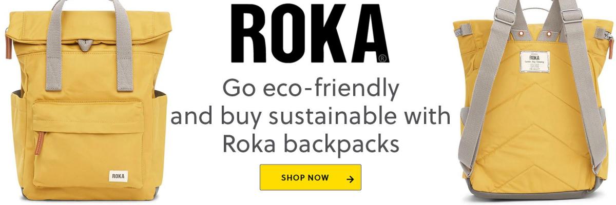 Roka Eco Friendly Backpacks
