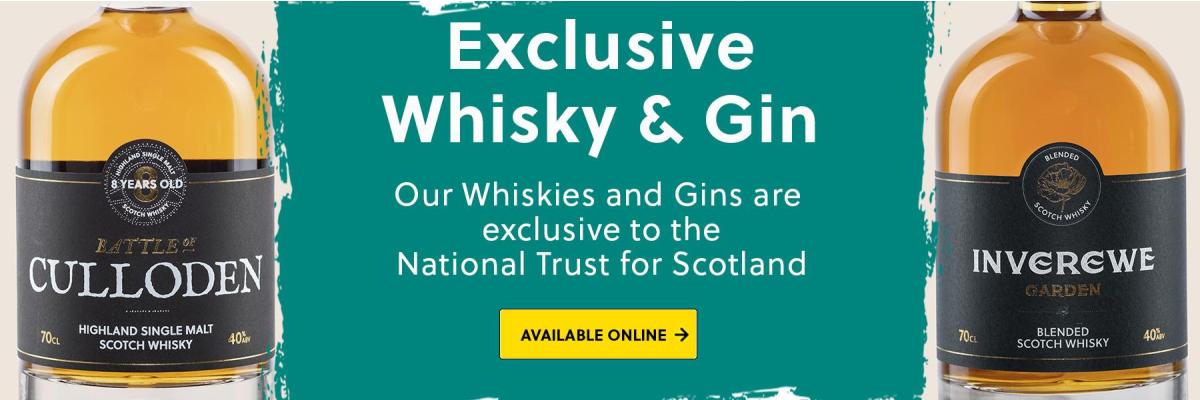 National Trust for Scotland Exclusive Whisky & Gins