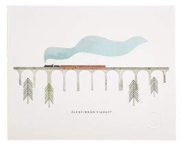 Glenfinnan Viaduct Print - Hole In My Pocket Designs