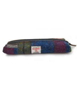 Multi Colour Harris Tweed Pencil Case