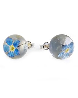 Forget Me Not Earrings-Stud Earrings designed by In The Heather