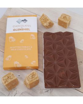 Chocolates of Glenshiel Scottish Tablet Chocolate Bar