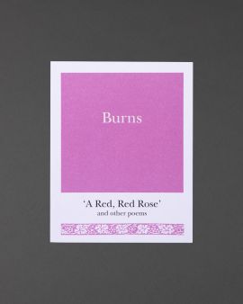 Burns 'A Red, Red Rose' and other poems