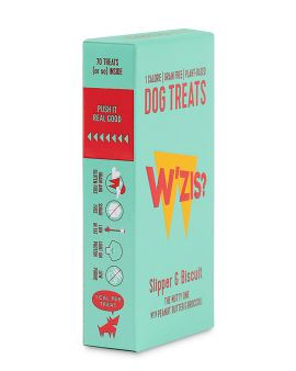 W'Zis Slipper & Biscuit Dog Treats Box