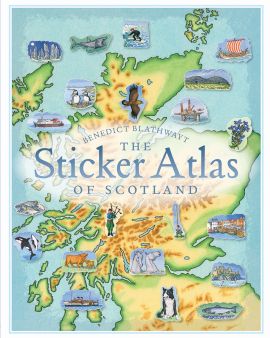 Sticker Atlas Of Scotland