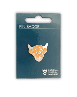Highland Cow Pin Badge