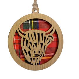 Christmas Coo Head Hanging Plaque