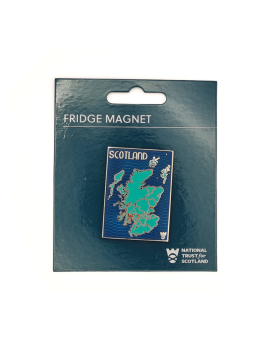 Scotland Map Fridge Magnet