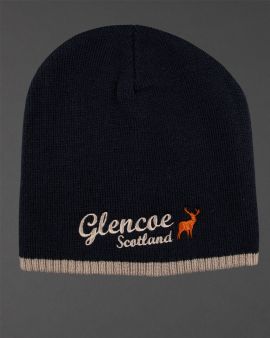Navy Stag Glencoe Beanie Hat