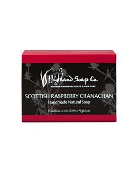Scottish Raspberry Cranachan Handmade Natural Soap