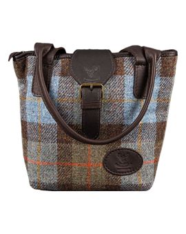Barrhead Leather Company - Hunting McLeod Harris Tweed Handbag