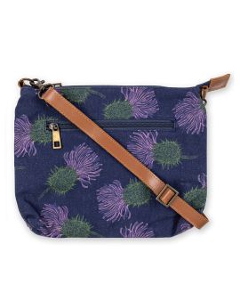 Purple Thistle Cross Body Bag - Concept Bloom