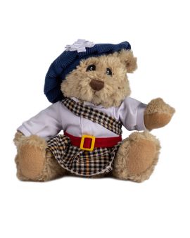 Jacobite Bear Soft Toy - 100% Recycled