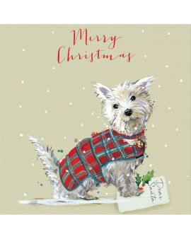 Westie Dog Christmas Cards Pack of 8