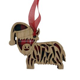 Christmas Coo Hanging Plaque