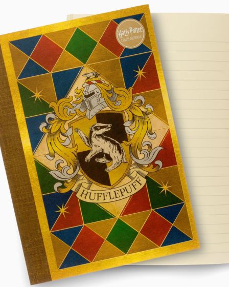 Harry Potter Hogwarts School Crest Autograph Book Notepad Notebook Journal 48323 